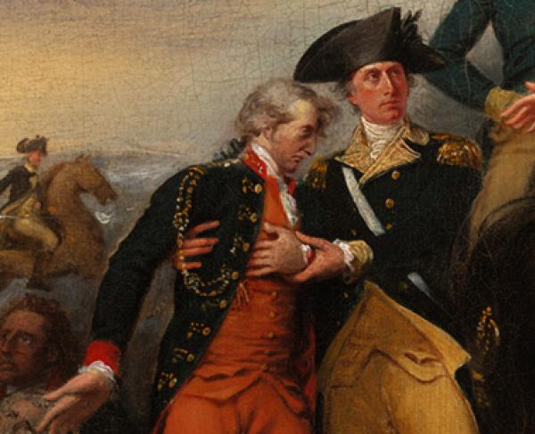Painting of Johann Rall