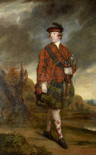 This is a portrait painting of Lord Dunmore.